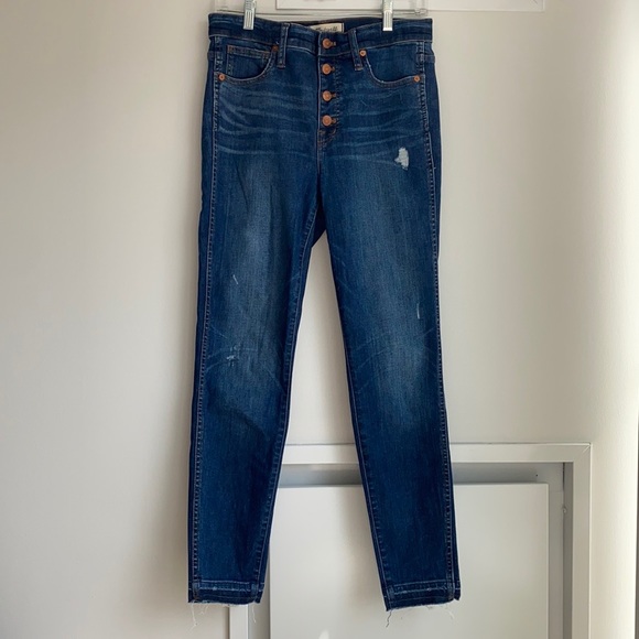 Madewell 10” Highrise Jeans - Picture 2 of 7